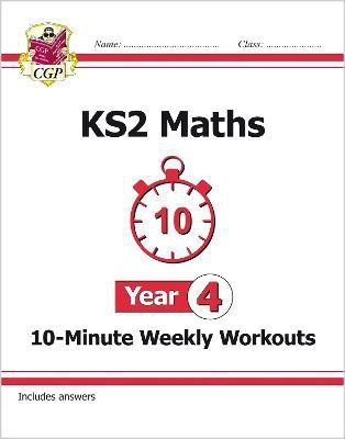 KS2 Year 4 Maths 10-Minute Weekly Workouts(English, Paperback, CGP Books)
