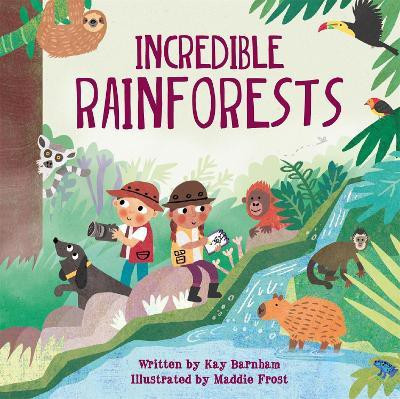Look and Wonder: Incredible Rainforests(English, Paperback, Barnham Kay)