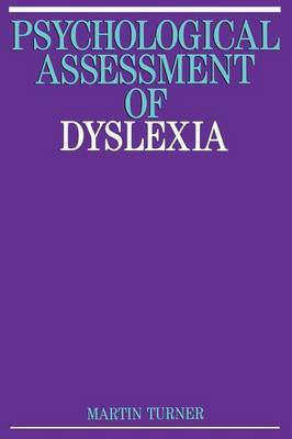 Psychological Assessment of Dyslexia(English, Paperback, Turner Martin)