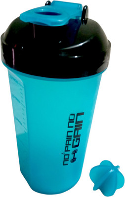 Smiling Cart 700 ml Plastic Shaker(Pack of 1, Blue)