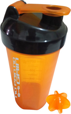Smiling Cart 700 ml Plastic Shaker(Pack of 1, Orange)