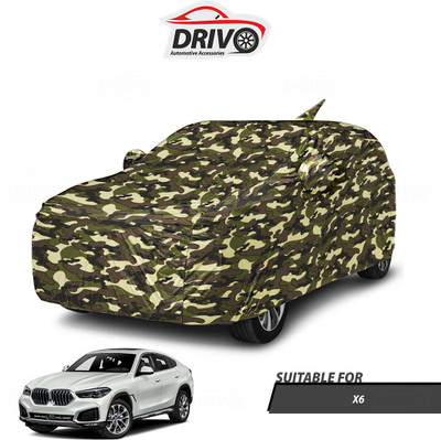 Drivo Car Cover For BMW X6 (With Mirror Pockets)(Beige)