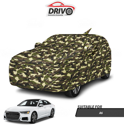 Drivo Car Cover For Audi A6 (With Mirror Pockets)(Beige)