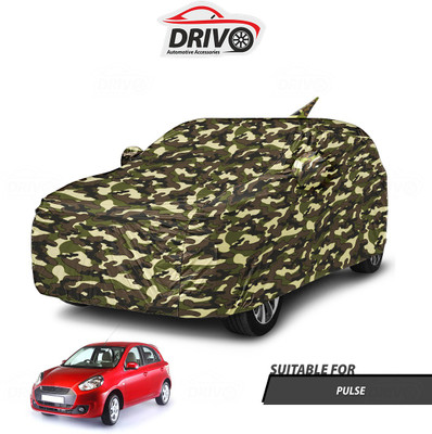 Drivo Car Cover For Renault Pulse (With Mirror Pockets)(Beige)