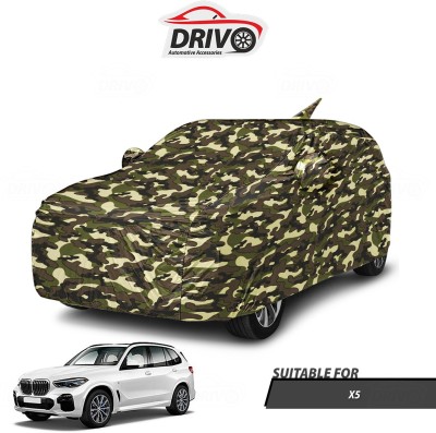 Drivo Car Cover For BMW X5 (With Mirror Pockets)(Beige)