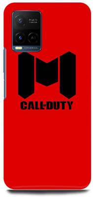 play fast Back Cover for Vivo Y33T, V2146 CALL, OF, DUTY, FAMOUS, GAME(Red, Hard Case, Pack of: 1)