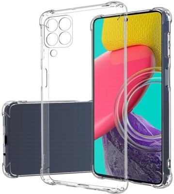 Caseline Back Cover for Samsung Galaxy M53, Samsung Galaxy M53 5G(Transparent, Grip Case, Pack of: 1)