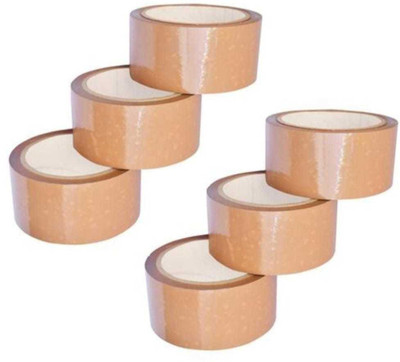Vishal Enterprises 48MM pack of 6 TAPE (Manual)(Set of 6, Brown)