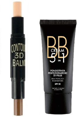 GFSU Matte Foundation With Concealer Stick(2 Items in the set)