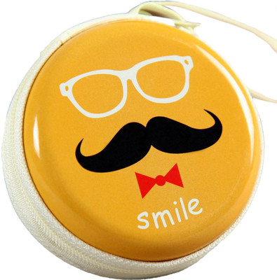 spartone Aluminium Zipper Headphone Case For Universal(YELLOW)