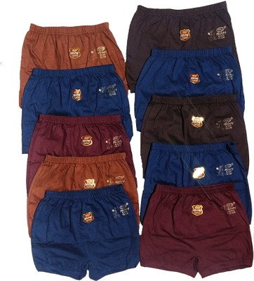 OneHalf Brief For Boys(Multicolor Pack of 10)