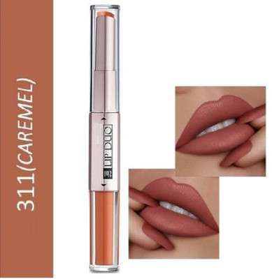 GFSU PROFESSIONAL DUO ULTRA MATTE LIQUID AND STICK TWO LOOKS IN ONE LIPSTICK(Careme, 12 ml)