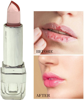JANOST Soft Color Change Temperature Mood Lipstick Moisturizer Jelly Flower Lipstick(3.6 g, PINK)