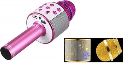 Bygaura L200_WS858 Digital Wireless Speaker MicFor Singing Color May vary (Pack of 1) Microphone