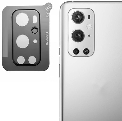 VOSKI Back Camera Lens Glass Protector for Oneplus 9 Pro Edge to Edge Camera Lens Real Glass Protector 9H Hardness(Pack of: 1)