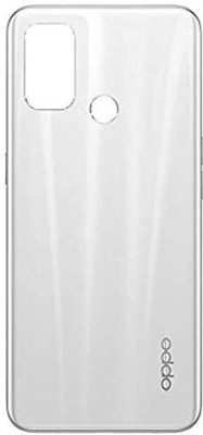 It'sMine Back Cover for Oppo A53 {White} (with Logo) (Check Model Properly)(White)