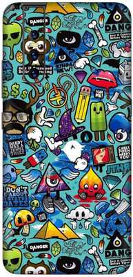 Enlinea Vivo V15 Pro Mobile Skin(Multi Color Printed Back Skin)