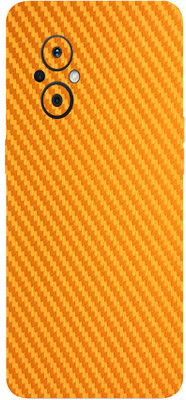 BugguSkin Oppo F21 Pro 5G, OPPO F21 Pro 5G Mobile Skin(Ultra Super Golden Carbon Fiber Skin With High Mattte Finish.)