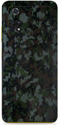 SkinoMania Poco M4 Pro-(4G) Mobile Skin(Multicolor Camo-Digital)