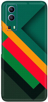 Enlinea Vivo V21e (5G) Mobile Skin(Multi Color Printed Back Skin)