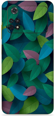 SkinoMania Poco M4 Pro-(4G) Mobile Skin(Multicolor Leafs)