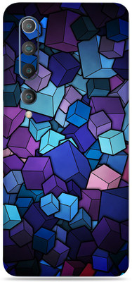 SkinoMania Mi-10-5G Mobile Skin(Multicolor Cubes-Vector)