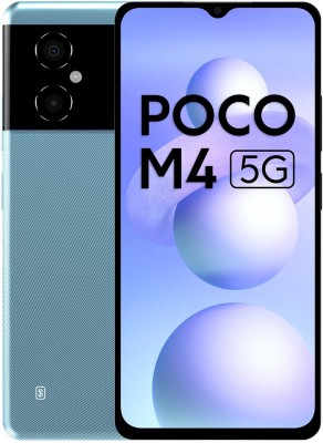 POCO M4 5G (Cool Blue, 128 GB)(6 GB RAM)