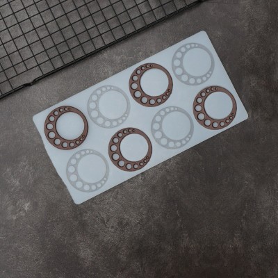 JAMBOREE Silicone Chocolate Mould 8(Pack of 1)