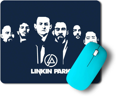gray wall Linkin Park Casta Nonslip Base Graphic Non Slip Base Mousepad(Multicolor)
