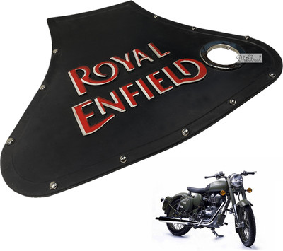 Dhe Best Rear Mud Guard For Royal Enfield Battle Green 2021(Black)