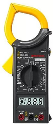 S Traders MASTECH M266 CLAMP METER Digital Multimeter(Black 2000 Counts)