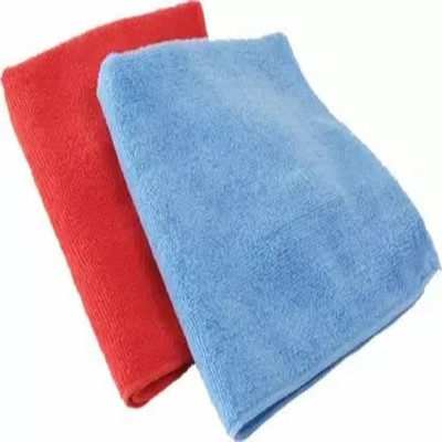 Clubry Microfiber Cloth, 2pcs - 40 cm x 40cm - 340 GSM Multi Color- 2pcs Multicolor Cloth Napkins(2 Sheets)