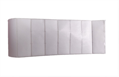 Dikshit Solutions Services Chromo (35x35 mm x3Up) (4000 Nos) Self Adhesive Paper Label(White)