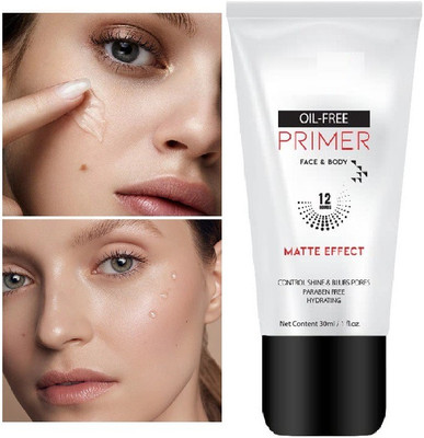 tanvi27 Matte finish oil free Transparent Makeup Base primer Primer  - 30 ml(transparent)