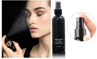 Herrlich Make Up SprayMatte Finishing Setting Spray Cosmetic  Primer  - 100 ml(TRANSPARENT)