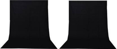Stookin 6FTX9FT Black LEKERA Backdrop Photography Background (Pack Of 2) Reflector Reflector