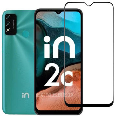 ECMERED Edge To Edge Tempered Glass for Micromax In 2c(Pack of 1)