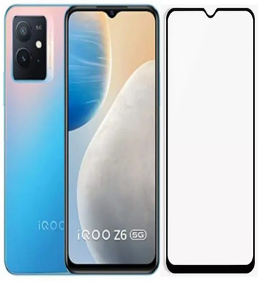 RUAM Edge To Edge Tempered Glass for IQOO Z6 5G(Pack of 1)