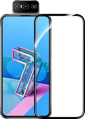 VISHZONE Edge To Edge Tempered Glass for Asus Zenfone 7 Pro(Pack of 1)