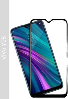 Pandaco Edge To Edge Tempered Glass for Vivo Y95(Pack of 1)