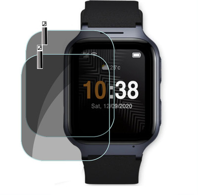 XAZE Screen Guard for TCL MoveTime MT43A Smartwatch(Pack of 2)