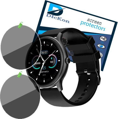 DDICKON Screen Guard for Fire-Boltt Hurricane Front Screen Tempered(Pack of 2)