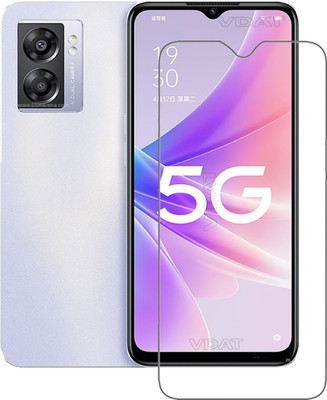 VDAT Tempered Glass Guard for Oppo A57, Oppo A57 5G(Pack of 1)