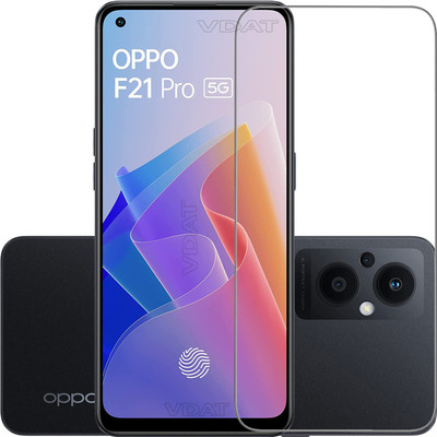 VDAT Tempered Glass Guard for OPPO F21 pro 5G(Pack of 1)