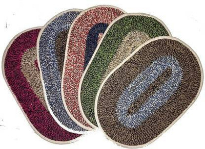 Cotton Door Mat(Multicolor, Medium)