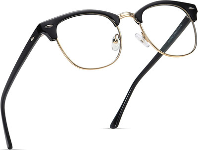 DOMDARK Half Rim Clubmaster Frame(52 mm)