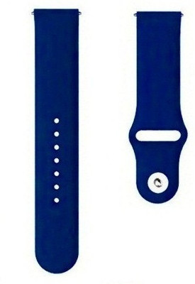 BLACK LOVIES 20MM SOFT SILICON BELT Smart Watch Strap(Blue)