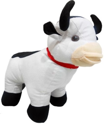 Renox New style unique stuffed Cow soft Teddy Bear for Kids/Decoration/Gift/Child  - 32 cm(Black, White)