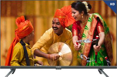 Nokia 80 cm (32 inch) HD Ready LED Smart Android TV  (32HDADNVVEE)