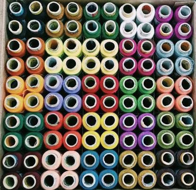 Classvilla Multicolor Thread(150 m Pack of100)